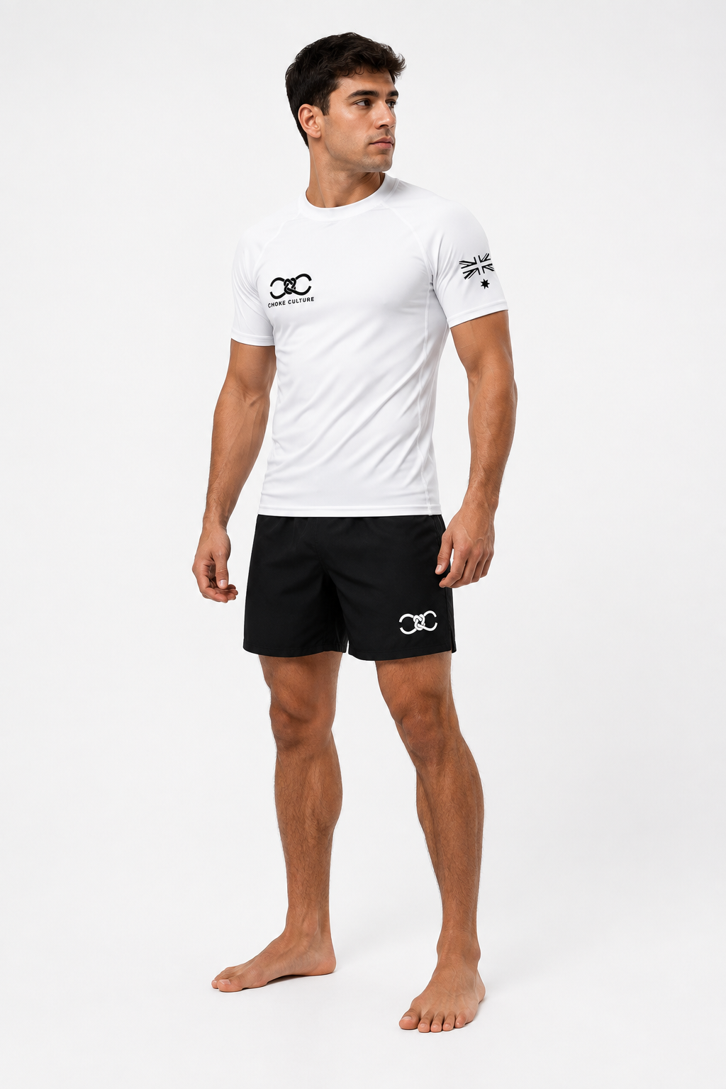Whiteout Short Sleeve Rashguard - Men's