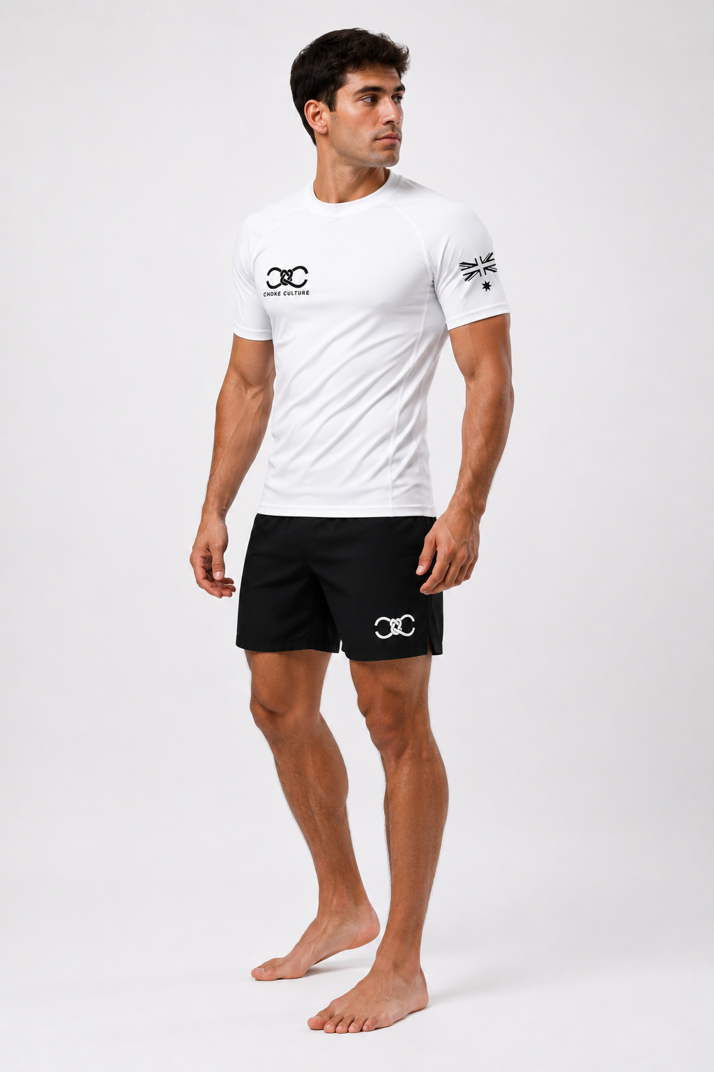 Whiteout Short Sleeve Rashguard - Men's