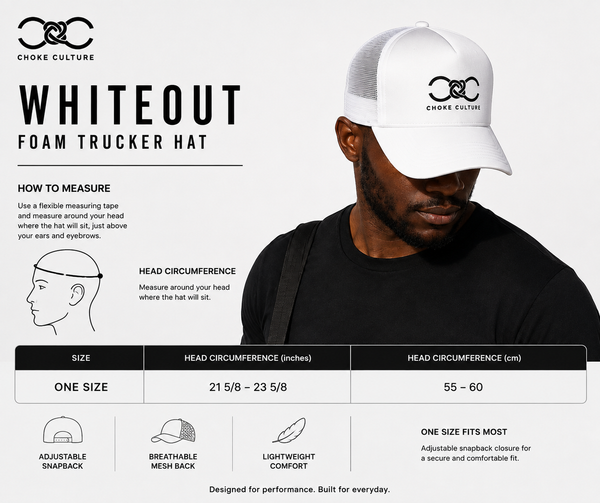 Whiteout Truckers Hat